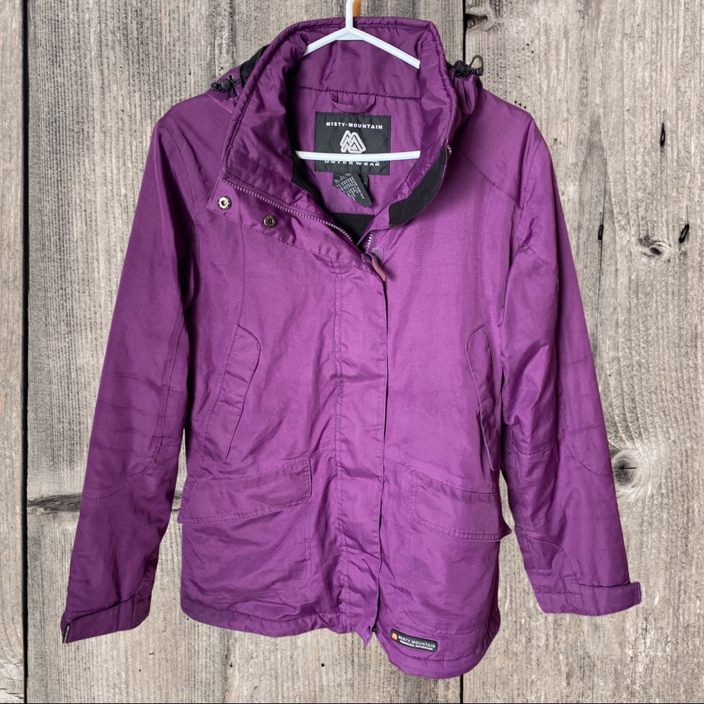 Misty Mountain Purple Winter Coat/Jacket